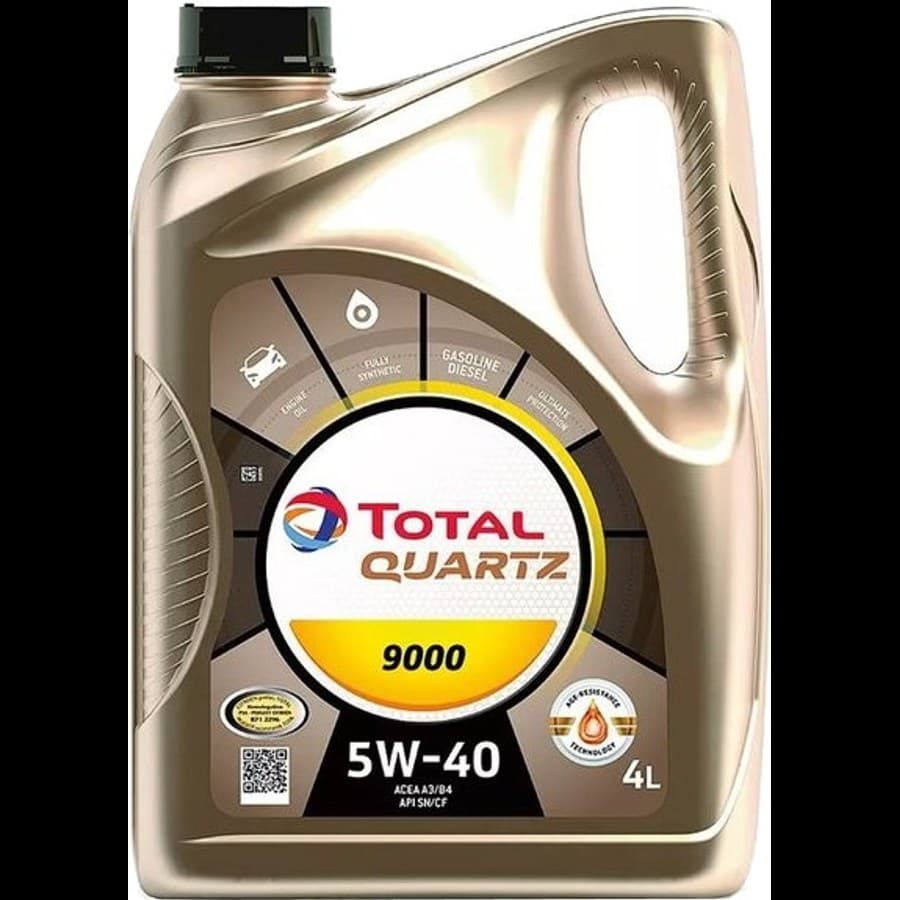 زيت محرك Total Quartz 5W-40 عبوة 4 لتر